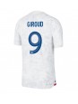 Billige Frankrike Olivier Giroud #9 Bortedrakt VM 2022 Kortermet